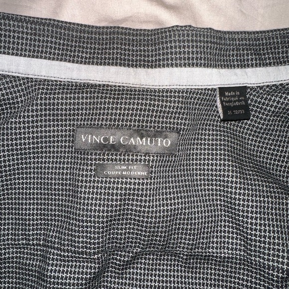 Vince Camuto Slim Fit Dress Shirt - fits size Medium - Picture 3 of 3